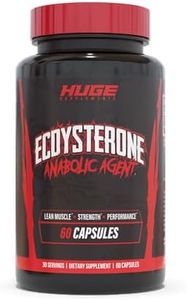 Ecdysterone Supplement, Natural Muscle Builder for Men, 1000mg Beta Ecdysterone Per Serving, Optimally Dosed, Superior Absorption, 98% Highest Purity Available