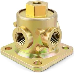 Hulyxayfave 3-Way Pilot Valve Fit for Haldex 90554615, 1/8"-1/4" NPT Ports Air Pilot Valve for Semi Trailer and Truck, 90554615PTP