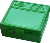 MTM 100 Round Flip-Top Ammo Box 38/357 Cal (Green)