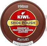 KIWI Shoe Polish, Brown 1.125 oz. (