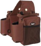 Tough 1 Nylon Water Bottle/Gear Carrier Saddle Bag, Brown