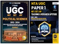 UGC NET Political Science Paper 2 Book 2024 & UGC NET Paper 1 Book [2 Books Set] | Previous Year Solved Papers Unit Wise Sorted with Detailed Solutions | Best Seller Previous Question Paper PYQ Book for NTA-UGC NET/JRF and SET Political Science Examinations (Paper 1 & Paper 2) in India | IFAS Publications