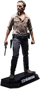 McFarlane Walking Dead TV Rick Grimes 17,8 cm Action Figure con Top Rosso, 14671-4