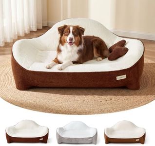 Aurapaws Dog Bed for Large Sized Dog, Extra Thick Memory Foam, 3 Covers