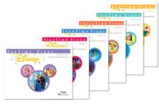 NEW Faber Piano Adventures Piano Disney Complete Books Set (6 Books) - Primer Level, Level 1, Level 2A, Level 2B, Level 3A-3B, Level 4