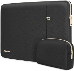 KIZUNA 13 inch Laptop Sleeve Case with Accessory Bag for MacBook Pro 14 M1 M2 M3/14 IdeaPad Flex 5i/13 MacBook Air/14 Lenovo ThinkPad X1 Carbon/14 Lenovo Yoga 9i/ThinkPad T14 2022/DELL, Black