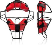 Baseball Catcher Mask Umpire Mask,Full-Face Protection Mask for Baseball,Lightweight Secure Fit Provides Maximum Protection and Comfort – Does Not Obstruct View