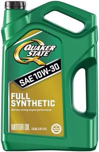 Quaker State Full Synthetic 10W-30 Gasoline Engine Oil, 5 Quart