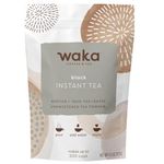 Waka — Unsweetened Black Instant Tea Powder — Kenyan — 100% Tea Leaves — 4.5 oz Bulk Bag