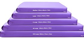 Gymnastics Crash Mat, Safety Exercise Mat Pad, Critical Fall Height Tested to 3 Metres BS:EN1177 [Purple, XX-Large]