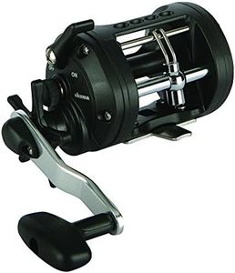 Okuma CLX-300La Classic Levelwind Star Drag Casting Reel, 300 Reel Size, 3.8: 1 Gear Ratio, 24" Retrieve Rate, 17 lb Max Drag, Right Hand,Black