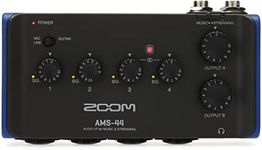 Zoom AMS-44 USB Audio Interface, 4 