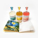 Everleaf - Collection Pack with Cocktail Book - Non Alcoholic Aperitif - Alcohol Free Spirit, Great for Making Non-Alcoholic Spritz or Cocktails, 3 x 50cl