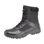 STEALTH II Non-Metal Lightweight Combat Boot - Black - Black - size UK Mens Size 9