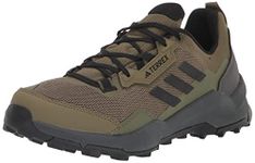 adidas Men's Terrex AX4 Hiking, Focus Olive/Black/Grey, 9