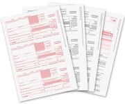 1099 NEC Forms 2024, 1099 NEC Laser Forms IRS Approved Designed for QuickBooks and Accounting Software 2024, 4 Part Tax Forms Kit, 25 Vendor Kit – Total 38 (108) Forms