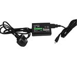 WICAREYO Power Supply Charger for PS Vita 2000, Power AC Adapter Charger UK Power Cable for PS Vita 2000