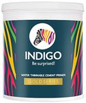 INDIGO Gold Series Water Thinnable Cement Primer (White, 1L)