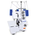 KPCB Tech Overlocker Sewing Machine 3/4 Thread Overlock Machines with LED Light and Accessories Kits