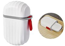 Kettlekane Pack of 1 Travel Soap Container with Lid, Portable Leak-Proof Soap Box for Bathroom Outdoors Travel, Case Holder for Soap (Multi Colour) (1)