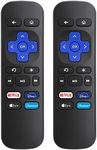 (2 Pack) Replacement Remote for Roku Box,for Roku Express,for Roku Premiere,for Roku Player,for Roku1/2/3/4,(NOT for Stick and TV or Game)