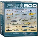 Military Helicopters Puzzle, 500-Piece