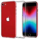 Spigen iPhone SE 2022 Case, Designed for iPhone SE Case 2022, iPhone SE 2020 Case, SE 3, iPhone 8 Case, iPhone 7 Case Liquid Crystal 2 - Crystal Clear