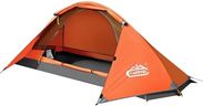 camppal 1 Person Tent for Camping Hiking Mountain Hunting Backpacking Tents 4 Season Resistance to Windproof Rainproof and Waterproof