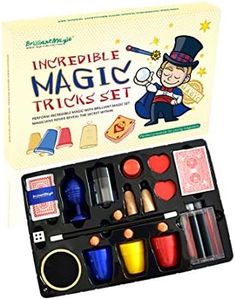 BrilliantMagic BMM009 Newest Incredible Magic Tricks Set Box Includes Selected 15 Great Magic Props Collection