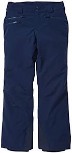 Marmot Wm's Slopestar Pant Waterproof Ski Trousers, Windproof Snowboard Pants, Warm Ski Suit, Breathable Snow Wear with Snow-Repellent Gaiters - Arctic Navy, Large