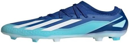 adidas Youth X Crazyfast.3 FG Soccer Cleat, Bright Royal/White/Solar Red, 12 Little Kid