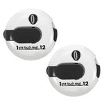 PATIKIL Golf Score Counter, 2 Pack Mini Golf Shot Stroke Attachment Counter Clicker Clip for Golfers Glove Bag, Black White