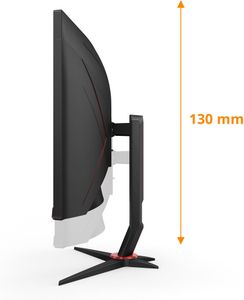 AOC 34" Curved Gaming Monitor – UltraWide QHD, 144Hz