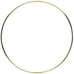 Darice Gold Metal Ring, 10-Inch (17158)