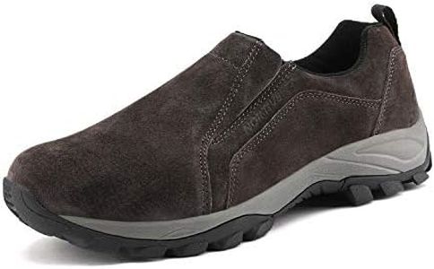 NORTIV 8 Men's Jungle Moc Slip On Loafer Walking Shoes JS19007M Brown Size 7.5 M US