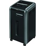 Fellowes Powershred 100% Jam Proof 225Ci 22 Sheet Cross-Cut Paper Shredder (3825001),Black/Gray