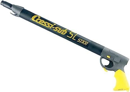 Cressi SL/Star Senza Riduttore di Potenza, Fucile Oleopneumatico per Pesca Sub Unisex Adulto, Nero/Rosso, 40 cm