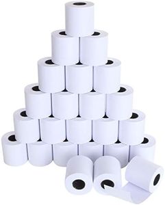 2 1/4" x 98 ft Adding Machine/Calculator Rolls Adding Machine Tape Paper Receipt Paper for Cash Registers, Printing Calculators