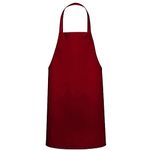 uniformer 1-Pack Apron for Kitchen Unisex Aprons for Men and Women perfect for Home Kitchen, Restaurant, Coffee house, Cooking, Bar, Salon, Barber Shop (Red,1 Pcs.)