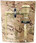 Urby 5 Layer Insulation Backflow Cover, Sprinkler Valve Cover, or Well Head Cover. Colored to Mock Landscape Boulders, Fake Rock Cover. [Sand Camo Color] 16x18in