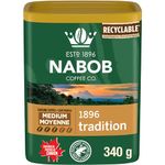 Nabob Medium Roast 1896 Tradition Ground Coffee, 340g Canister