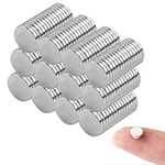 Neodymium Strong Magnet Round Mini Fridge Magnets 10mm x 1mm 100 Pcs Whiteboard Magnets for Crafts Photo Office Home