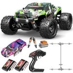 X-TMAGA Rc Cars 1:18 All Terrain RC Car for Adults & Boys (18305), 4WD Off-Road RC Truck High Speed Fast 40+ KPH, 4X4 Waterproof Remote Control Car with 2 Rechargeable Batteries