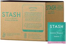 Stash Tea Jasmine Blossom Green Tea 100 Count Box of Tea Bags in Foil