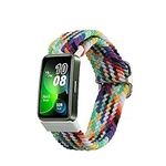 kwmobile Nylon Band Compatible with Huawei Band 9 / Band 8 - Band Replacement Strap for Fitness Tracker - Multicolor