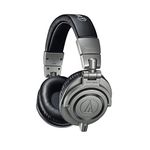 Audio-Technica ATH-M50x Professional Studio Monitor Headphones, Gun Metal