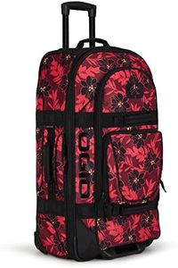 OGIO Terminal Wheeled Travel Bag (Terminal, Red Flower Party)