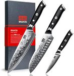 SHAN ZU Damascus Knife Set of 3 PCS