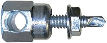 Sammys 8050957-25 Horizontal Anchor Super 3/8 in. Threaded Rod Fitting, 1/4-14 x 1'' Screw, for Steel, 25 Piece