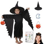 Sarvda Halloween Dress for boys girls kids and adults Bat Dress with Addons : 12 Years-14 Years